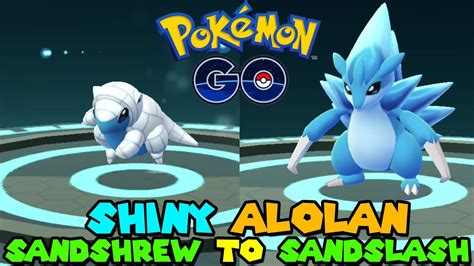 shiny alolan sandshrew pokemon go.